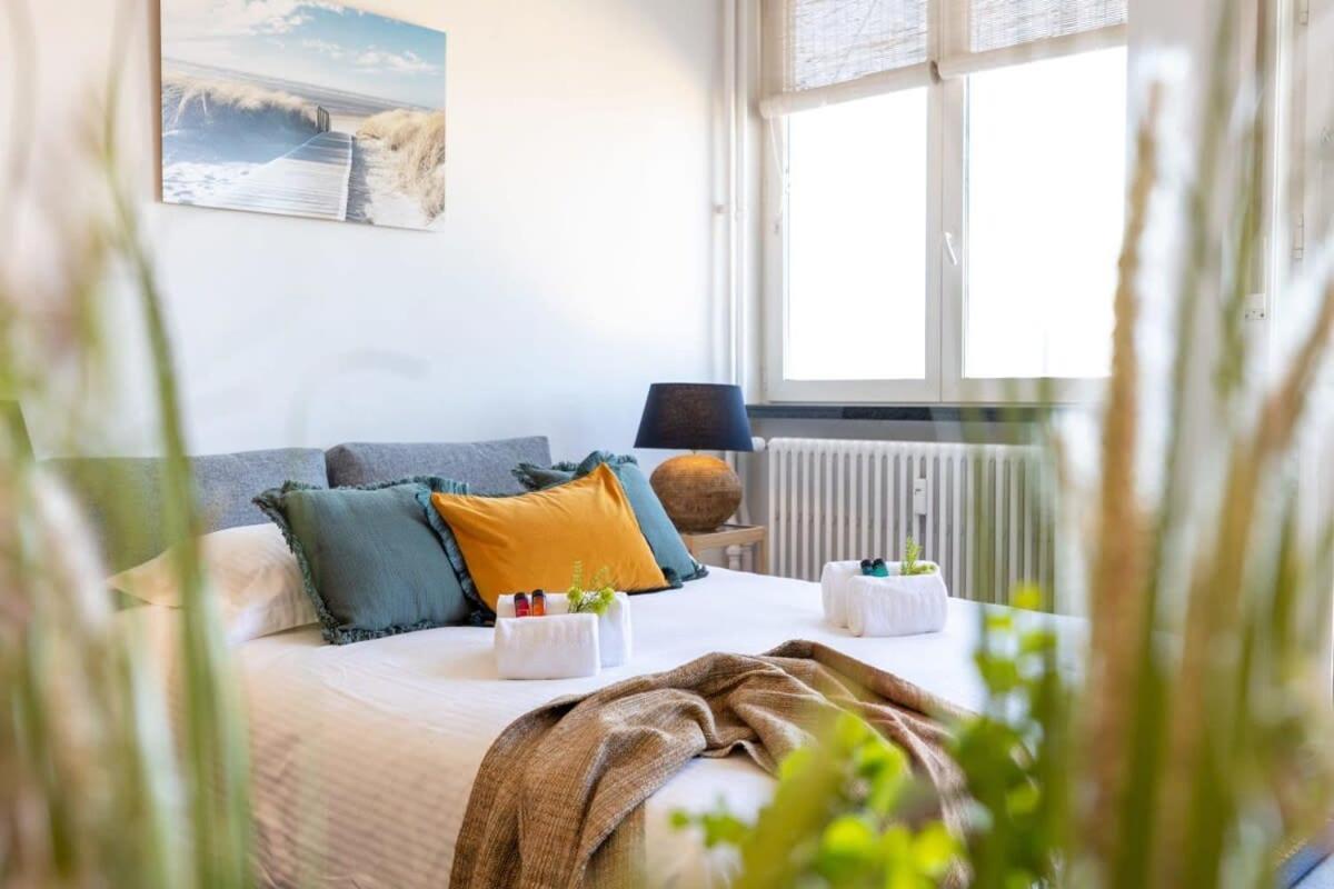 Huswell - Beautiful Spacious Studio With Frontal Sea View นอคเคอ-เฮสท์ ภายนอก รูปภาพ