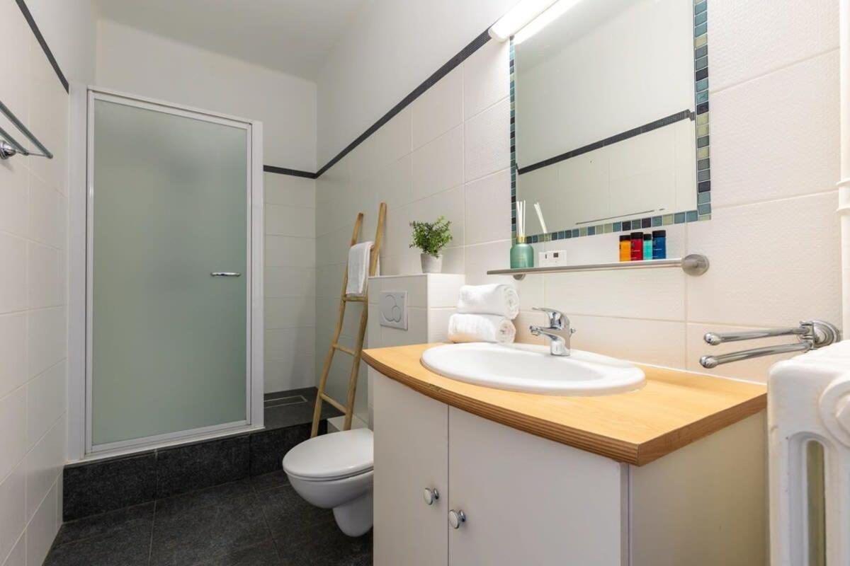 Huswell - Beautiful Spacious Studio With Frontal Sea View นอคเคอ-เฮสท์ ภายนอก รูปภาพ